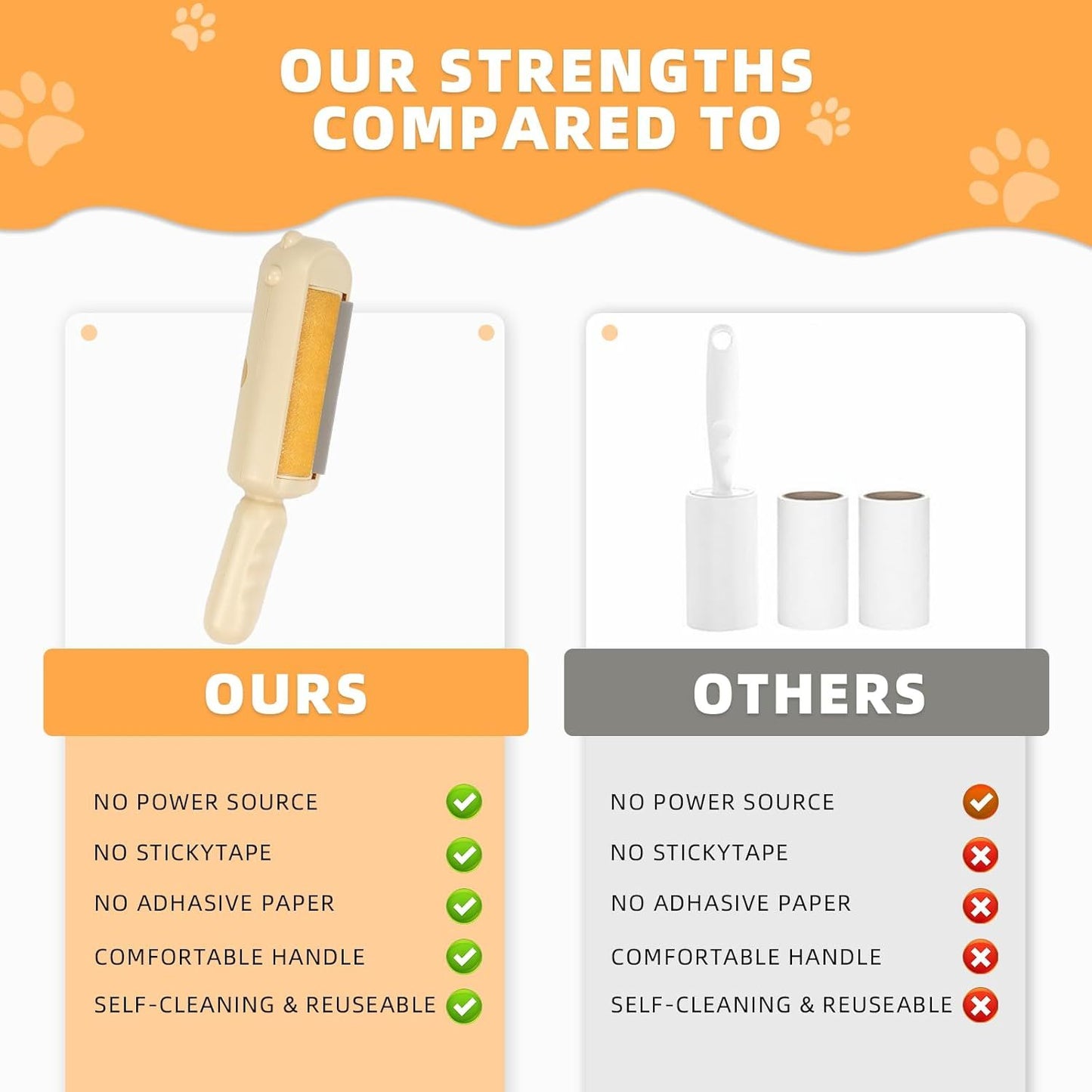 🧼 RuffRide™ Pet Hair Remover Brush