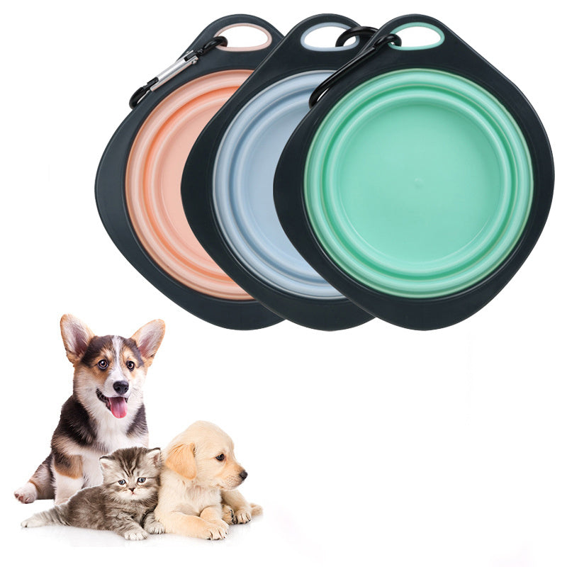 🥣 RuffRide™ Collapsible Travel Bowl