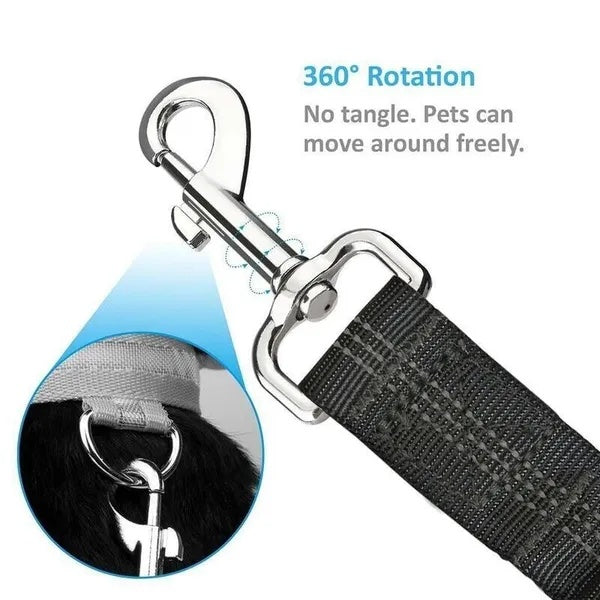 🐾 RuffRide™ Dog Seatbelt Clip