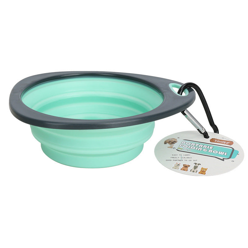 🥣 RuffRide™ Collapsible Travel Bowl