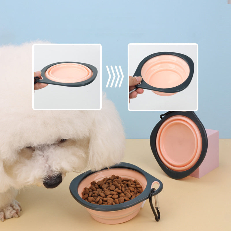 🥣 RuffRide™ Collapsible Travel Bowl