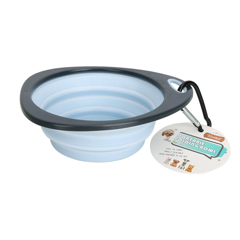 🥣 RuffRide™ Collapsible Travel Bowl